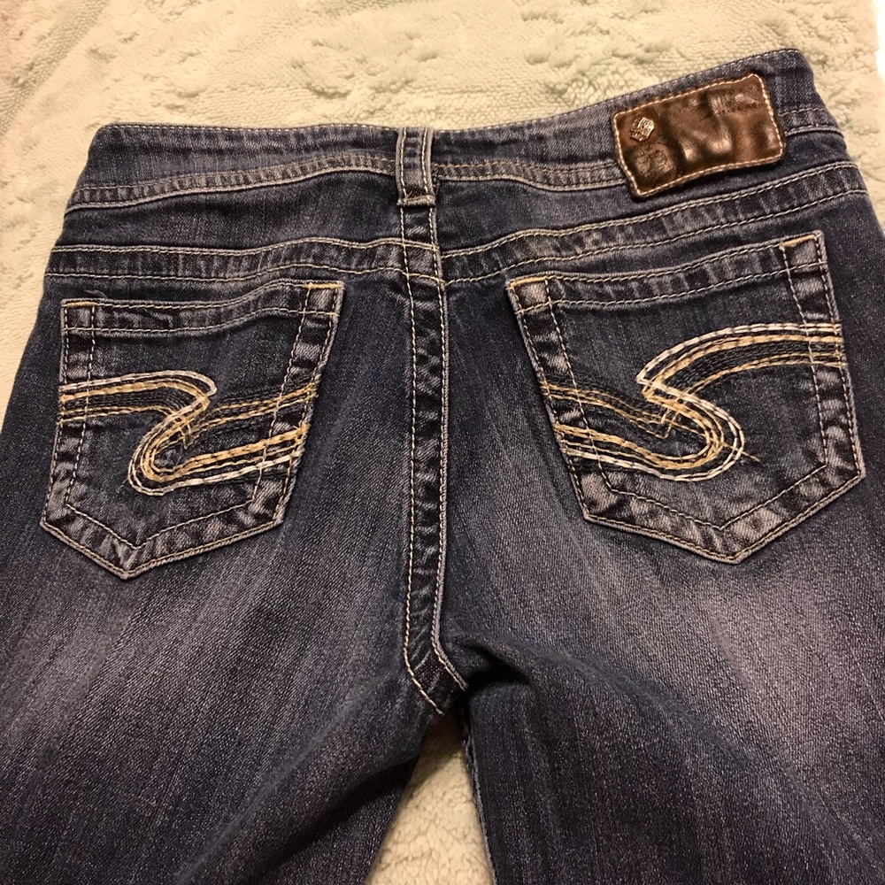 Silver jeans